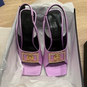 Versace Medusa Crystal Sandals